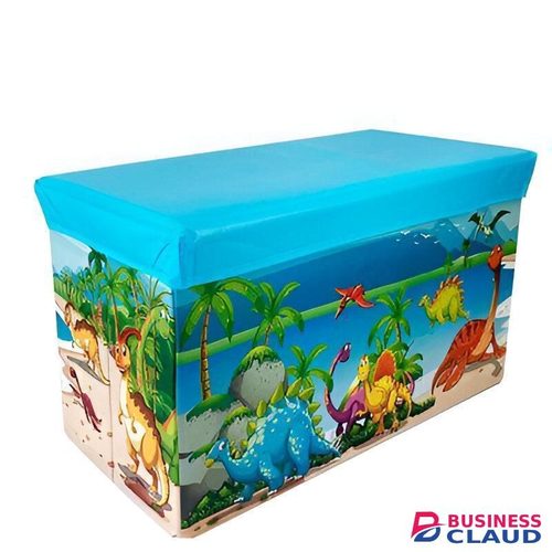 STORAGE ORGANIZER WITH LID FOR TOYS,BOOKS&CLOTHES(Dinosaur themed)