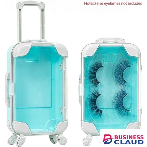 Fake Eyelash Organizer Case Packing Makeup Container Luaage Box For Women