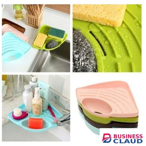 Sink Caddy Sponge Holder,Scrubber Holder Sink Organizer