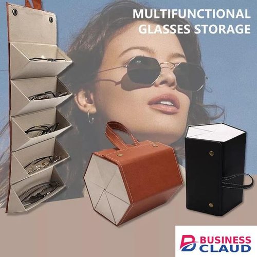 Multifunctional Folding Travel Sunglasses Organizer