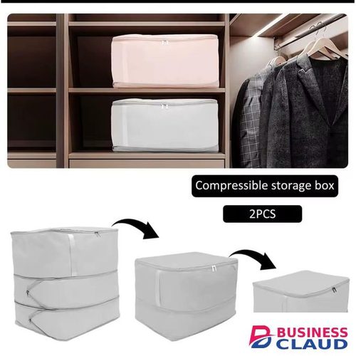 Space Saving Self Compression quilt/duvet Bag,For Travel & Wardrobe Closet Organizer