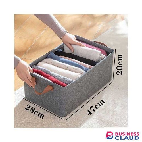 Foldable Storage Box - Clothes Storage Box - Large Capacity Portable