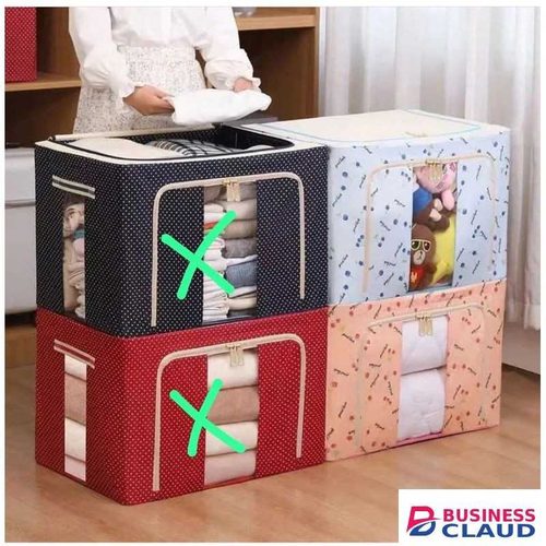 Multipurpose Storage Box-black,pink,maroon,cream white