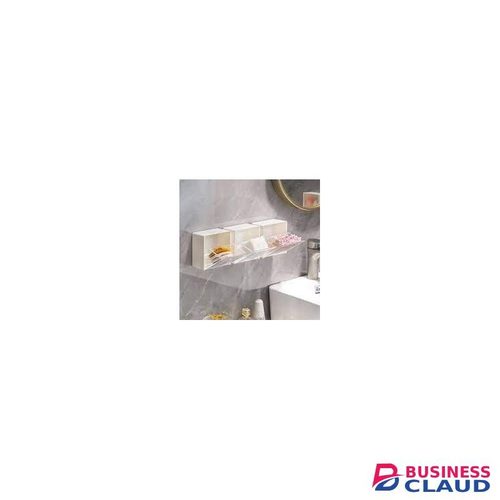 Wall-mounted Flip Storage Box, Punch Free Storage Box, Cosmetic Cotton Swab Multifunctional Storage Box
