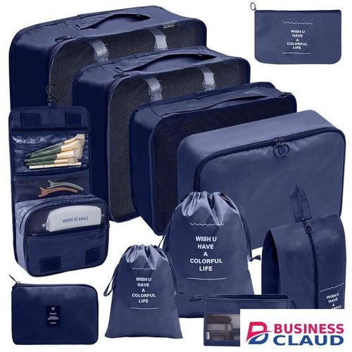 11pc Luggage Travel Organizer For Suitcase