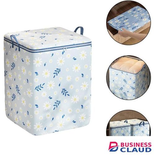 110L-50x45x50cm Foldable Storage Bag -Blue