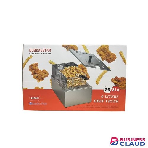 Globalstar 6l energy saver single deep fryer