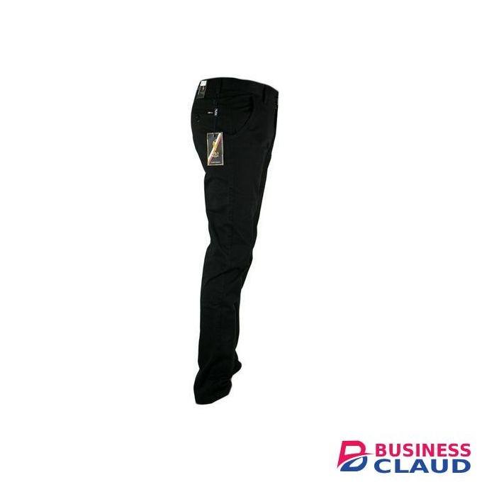Black Soft Khaki-slim Fit
