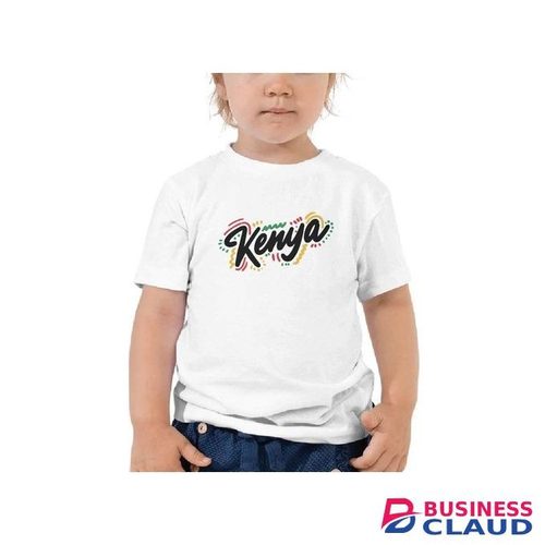 Kid's Beautiful Kenya, WHITE T-shirt