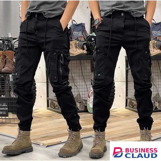 Cargo Zipper Pants