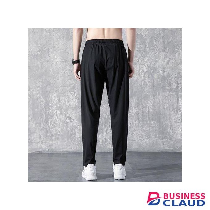 Berrykey Straight Trouser Men Trend Thin Large Size Casual Sports Pants