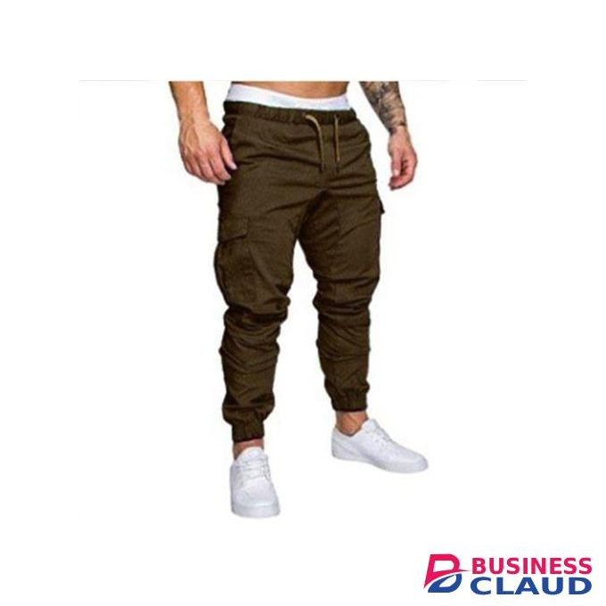 Chocolate Cargo Pants/Joggers For Men