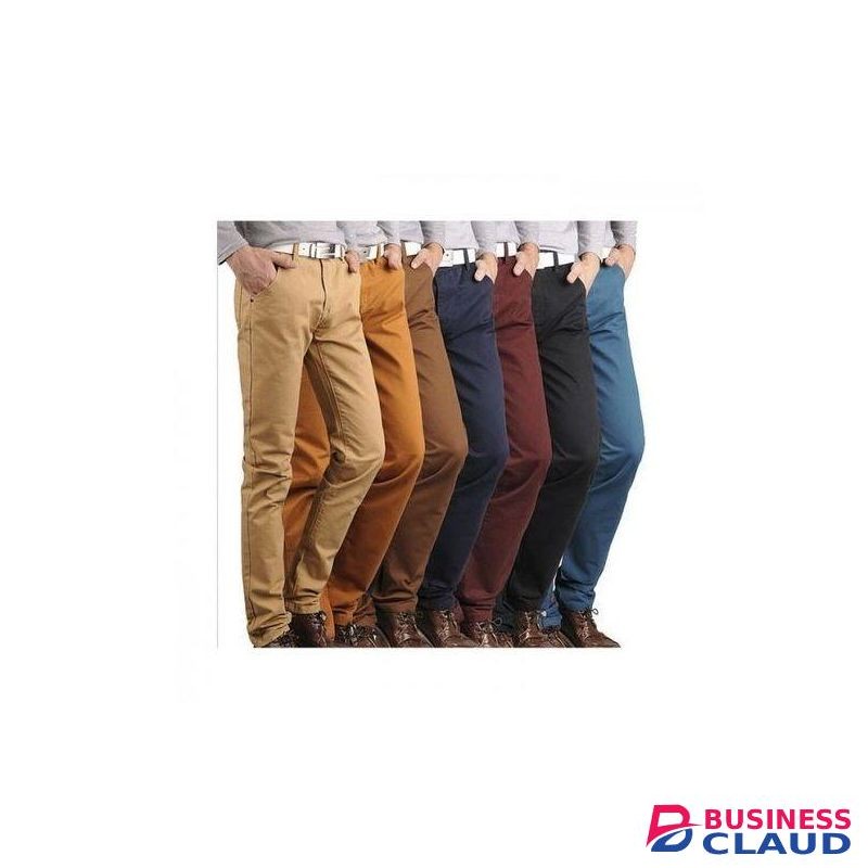 7 Pack Men's Khaki Pants+Free Pair Of Socks BEIGE,CLOCOLATE,BROWN,NAVY BLUE,MAROON,BLACK,#21