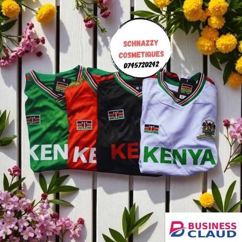 GREEN Kenya Football Tshirt 2XL