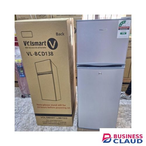 VOLSMART 138L Mini Double Door Direct Cool Fridge