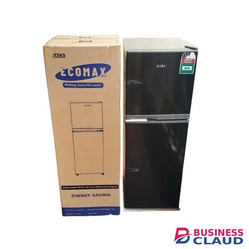 Ecomax 138L Double Door Fridge with Large Freezer – Tropical Fast Cooling Technology