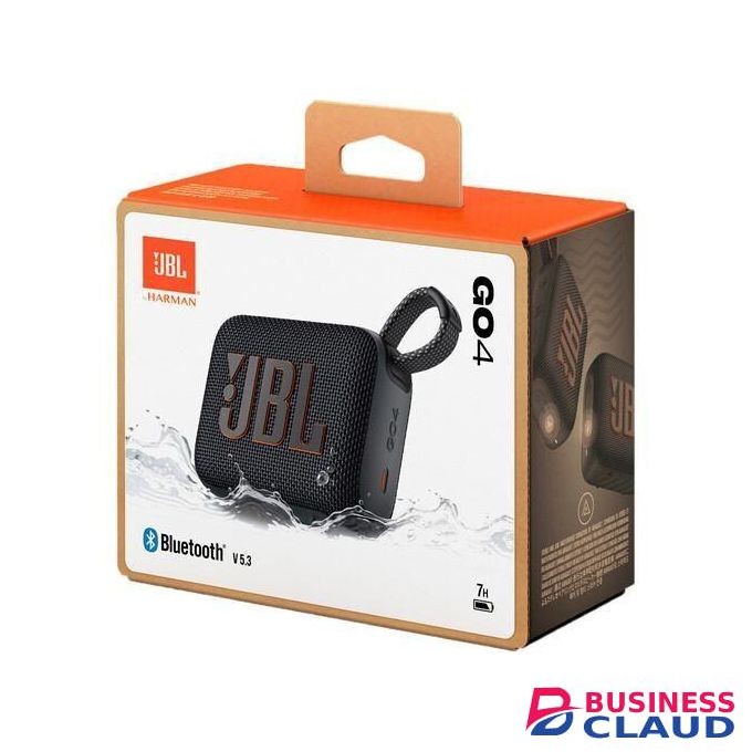 Jbl Go 4 Original Portable Waterproof Bluetooth Speaker 4.2W - Black (1 Year Warranty)