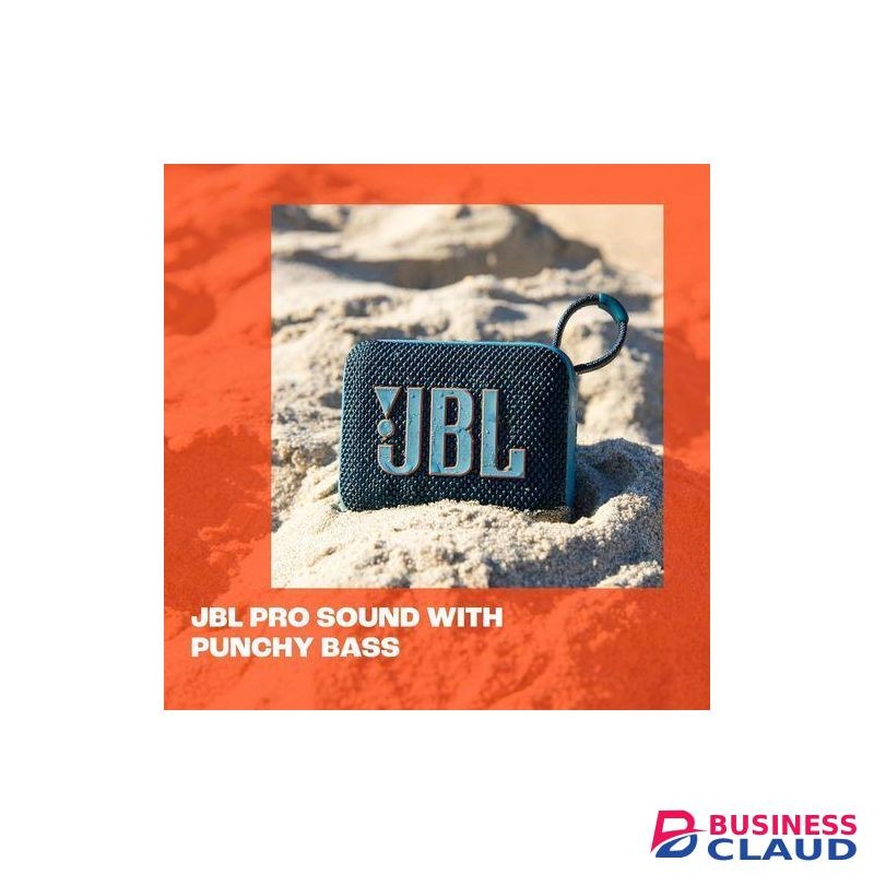 Jbl Go 4 - Ultra-Portable, Waterproof and Dustproof Bluetooth Speaker, Big Pro Sound with Punchy bass, 7-Hour Built-in Battery