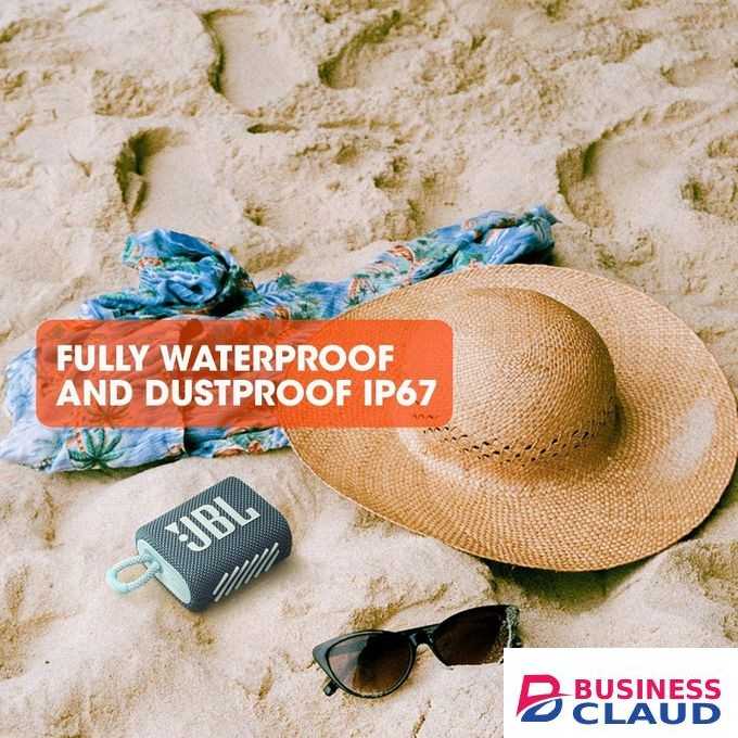 Jbl Go 3 - Portable Mini Bluetooth Speaker, big audio and punchy bass, IP67 waterproof and dustproof, 5 hours of playtime, speaker for home, outdoor and travel