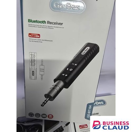Go-Des GD-BT104 Bluetooth AUX Car Stereo Adapter With 3.5mm Jack & USB