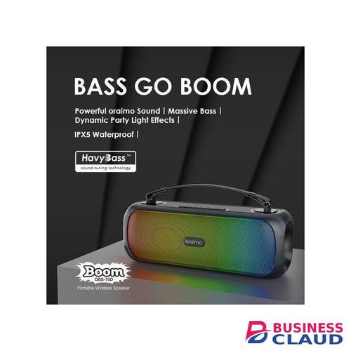 Oraimo OBS-75D Bass Go Boom Portable Wireless Speaker