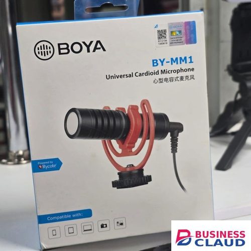 Boya BY-MM1 Mobile Video Microphone for Pro Audio on the Go
