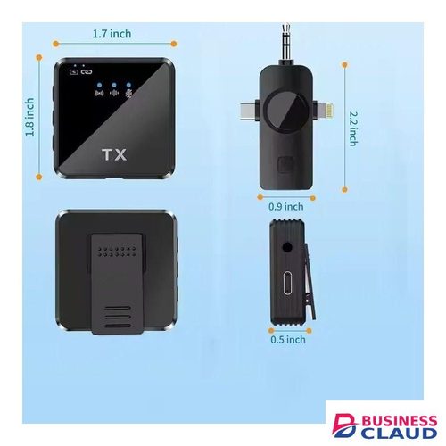Lavalier Dual Mic F11-2 Wireless System – Designed for Creators on the Go
