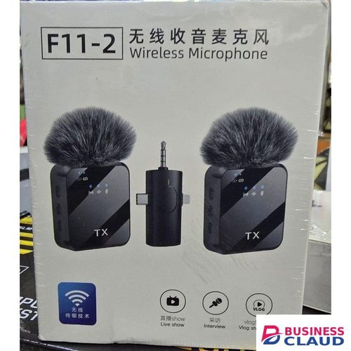 F11-2 Lightweight Clip-On Mic For Perfect ce Recording On The Go