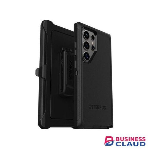 Otter Box Samsung Galaxy S24 Ultra Defender Series Case - Black, Rugged & Durable, With Port Protection