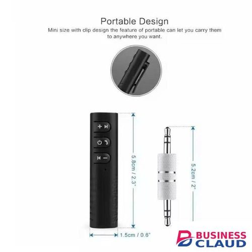 Go-Des GD-BT104 Car AUX Audio Receiver for Wired Headsets and Speakers