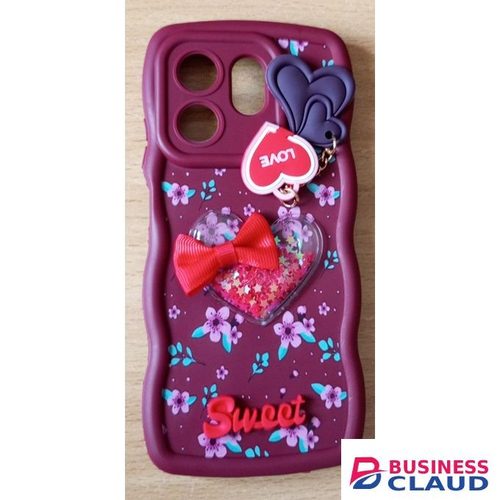 Hot 50i Bling Glitter Phone Case for Hot 50I Tpu Wave Soft Tpu Case
