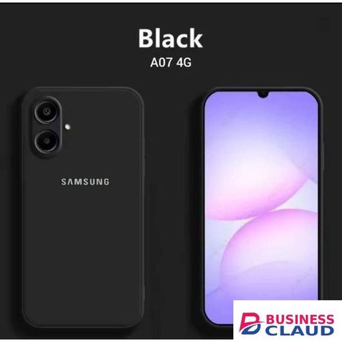 Samsung Galaxy A07 Cover Phone Case Silicone, Black