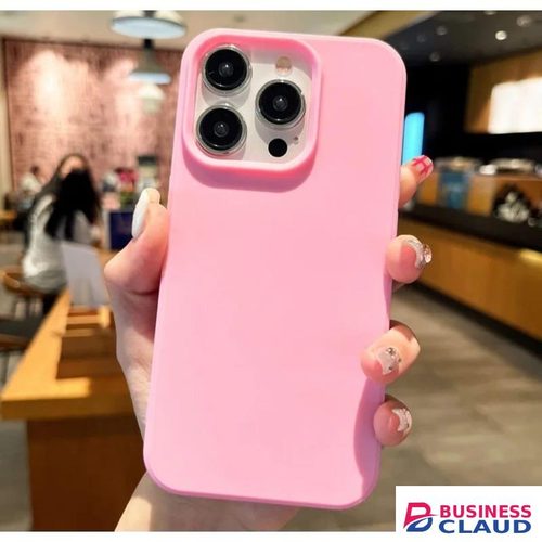Apple IPhone 15 Pro Phone Case Silicone, Pink