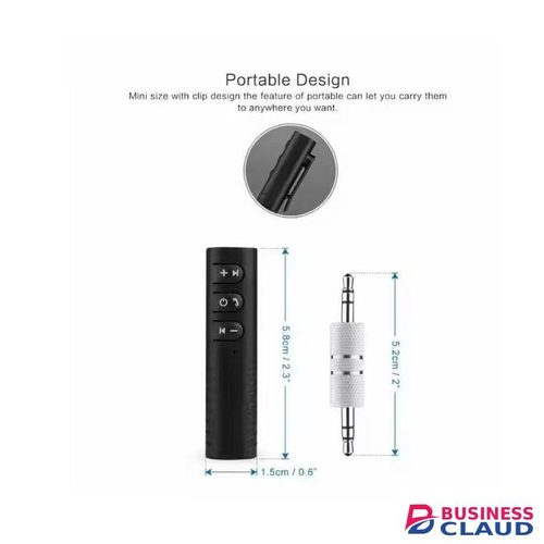 Go-Des GD-BT104 Car AUX Bluetooth Receiver with Dual Device Connection