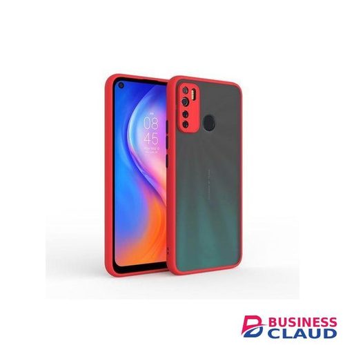 Tecno Spark 5 Phone Case, Translucent Frosted Smoke Mobile Cover with Raised Camera Protection for Second Device