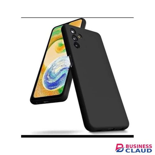 Samsung Galaxy A04S, Thin Silicone Back Cover Case BLACK