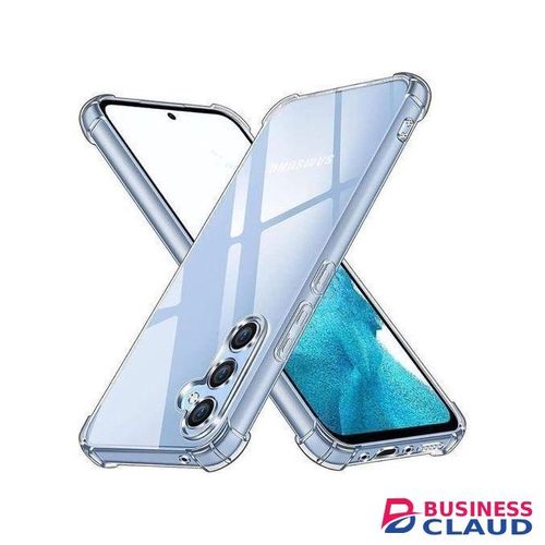 Samsung Galaxy A24 Phone Case with Hard-Back Soft-Sides Non-Yellowing Crystal Clear Back Protective Cover Design