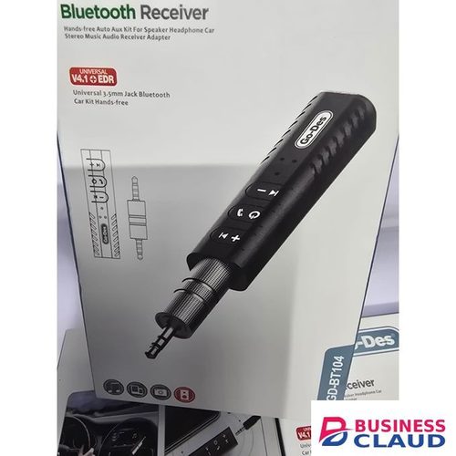 Bluetooth Car Audio Receiver – Go-Des GD-BT104 with Mic