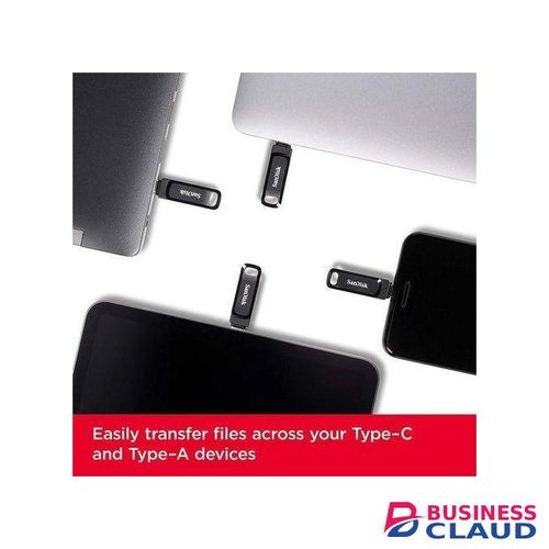 SanDisk Ultra Dual Drive OTG USB Type-C 8GB, Portable Storage Device with On-The-Go Functionality