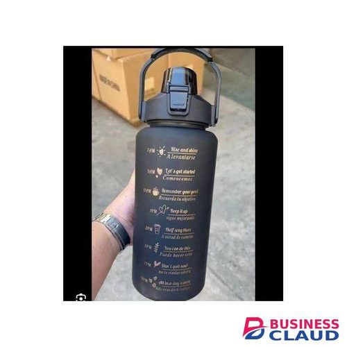 Black Themed 2 Litres Water