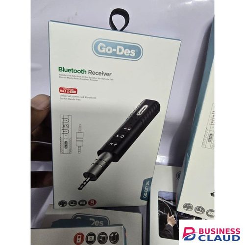 Go-Des GD-BT104 Car AUX Wireless Audio Adapter for Instant Music Streaming