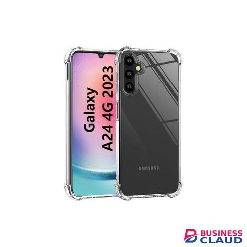 Samsung Galaxy A24 4G/5G Anti-yellowing Clear Case Back Cover Only, Transparent Shockproof Protective Phone Cover with Slim Fit