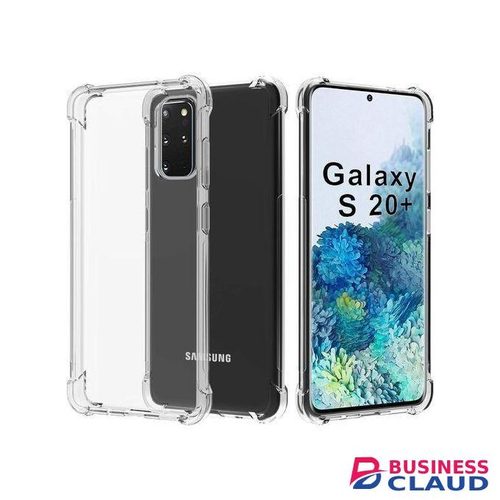 Samsung Galaxy S20+ (Plus) Hard-Back Soft-Sides Non-yellowing Crystal Clear Back Protective Phone Case Cover