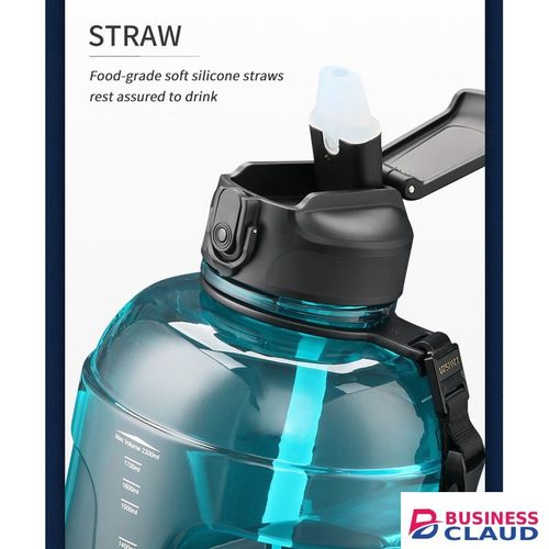 UZSPACE 2.3L Large Capacity Tritan Plastic Water Bottle BPA Free