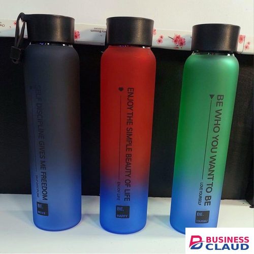 500ml Glass Water Bottle with Food Grade Borosilicate Glass, BPA Free, Heat Resistant 0-125°C, Leak-Proof Lid, Portable for School Work Travel Gym and Daily Use