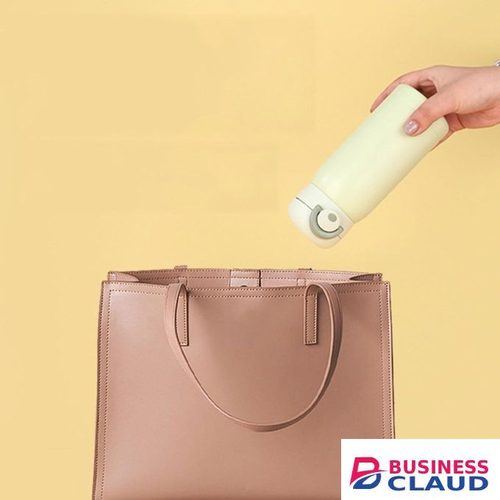 Flushrenic Mini Water Bottle,Thermal Cup With Snap Flip Lid Leak Proof,Cute Insulated Stainless Steel Bottle For Hot & Cold Drink,BPA Free,Perfect for Coffee,beverage,Water,Tea (Green, 350ml)