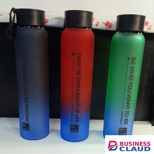 500ml Glass Water Bottle with Leak Proof Lid, Food Grade Borosilicate, BPA Free, Heat Resistant 0-125°C, Portable for School, Work, Travel, Gym and Daily Use