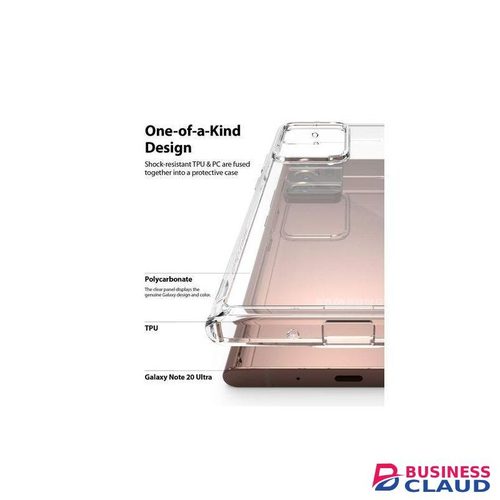Samsung Galaxy Note 20 Ultra Non-Yellowing Transparent Hard Back PC plus TPU Protective Cover Phone Case