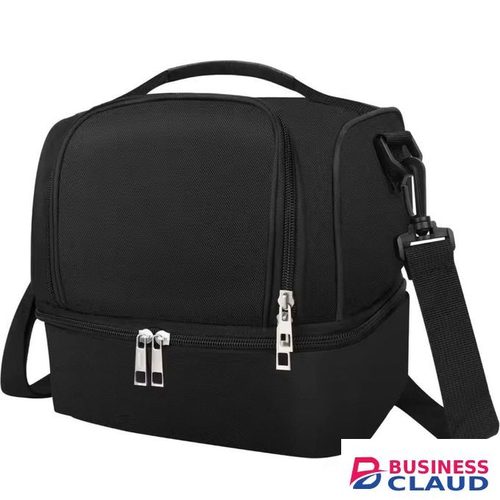 Un Branded Black insulated lunchbag