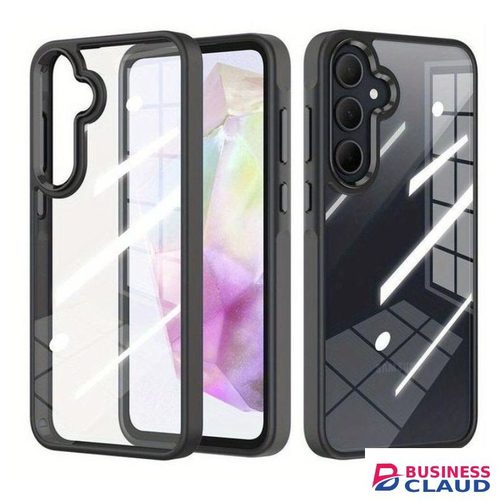 Samsung Galaxy A26 Transparent, Clear And Colorless With Black Edges Unique And Stylish High Protection Phone Case/ Cover